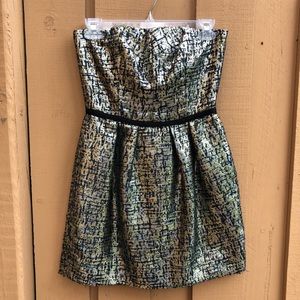 RACHEL Rachel Roy Strapless Dress